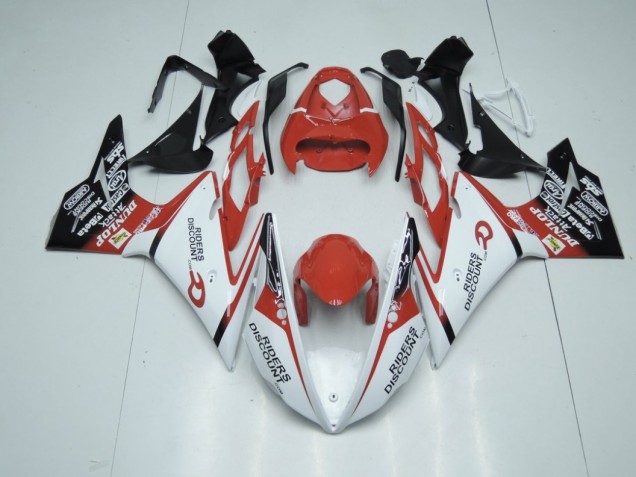 2013-2016 Rojo & Blanco Daytona 675 Carenado