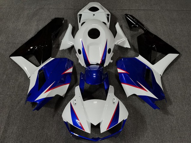 2013-2023 Blanco Brillante & Azul Intenso CBR600RR Carenado