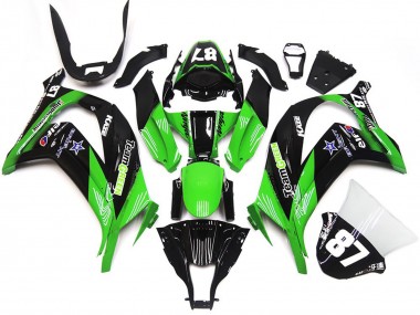 2016-2019 Verde & Negro ZX10R Carenado